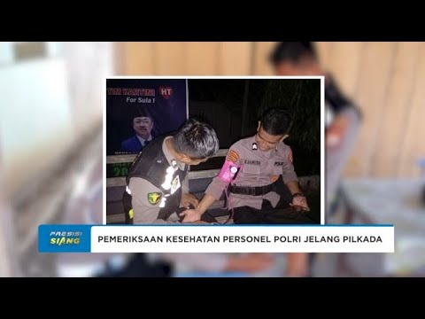 PEMERIKSAAN KESEHATAN PERSONEL PENGAMANAN PILKADA KEPULAUAN SULA