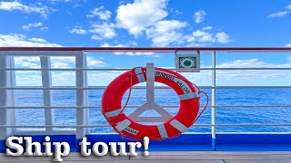 Carnival Valor ship tour