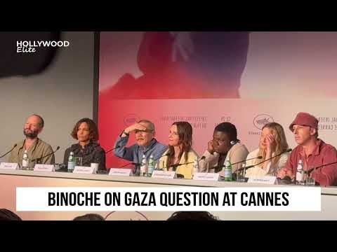 Juliette Binoche Avoids Gaza Letter Question at the 2025 Cannes Film Festival