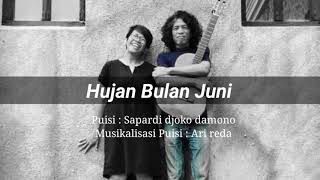 Download lagu [ Lirik ] Ari Reda - HUJAN BULAN JUNI mp3