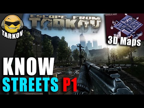 Streets Map Guide 3min - Extracts // Escape from Tarkov Streets Extracts / Guide