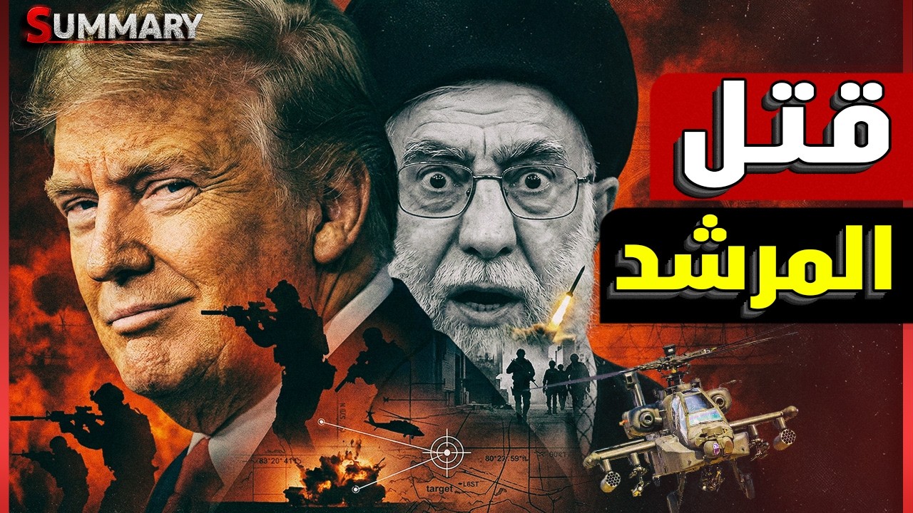 اغتيال خامنئي | كيف تمكن ترامب من قتل المرشد الايراني بصواريخ إسرائيلية بمسا?