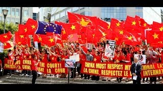 Cộng đồng người Việt tại Bỉ biểu tình phản đối Trung Quốc trước trụ sở Ủy ban Châu Âu