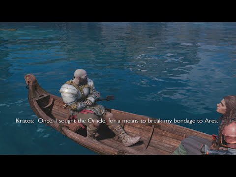 Kratos Tells To Mimir How He Became God Of War (Ares & Oracle Reference) - God Of War: Ragnarök