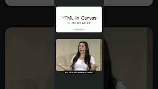 The new HTML-in-Canvas API is a game-changer #GoogleIO
