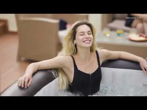 Uppblåsbart Spabad MSpa Vito Urban U-VT062 132 Jets med Lock