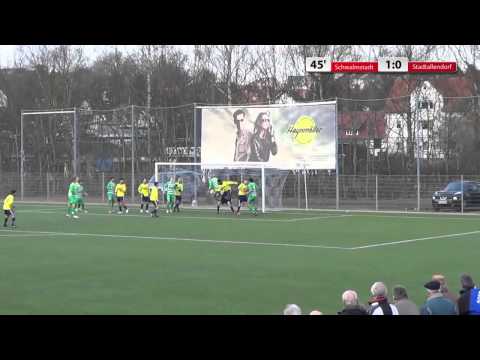 1.FC Schwalmstadt - Eintracht Stadtallendorf (28.02.2015): 45. Minute 1:1 Laurin Vogt