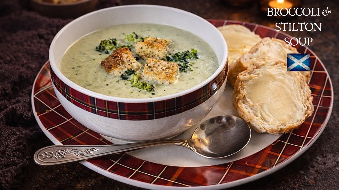 Watch video Classic Broccoli & Stilton soup easy recipe :) Cook with me! Now Classic Broccoli & Stilton soup easy recipe :) Cook with me!