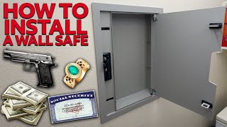 The Easiest Way To Install Your Wall Safe!