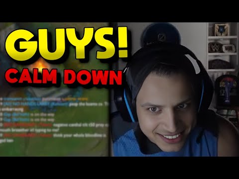 Tyler1 Reacts to FUNNY ALL CHAT FLAME