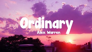 Download lagu Alex Warren - Ordinary (Lyrics) mp3