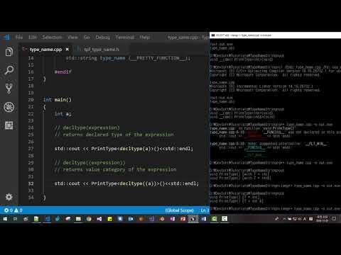 Template Metaprogramming 12 - How to convert C++ Type Name to String