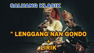 Download lagu Saluang Lenggang Nan Gondo || Talang Baurek mp3