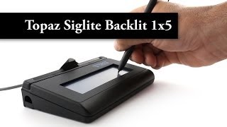 Topaz SigLite LCD Backlit 1x5 - USB