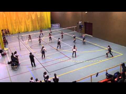 28/11/2015 Cadete Femenino CUV Alcorcon A - Mintonette CV Pozuelo
