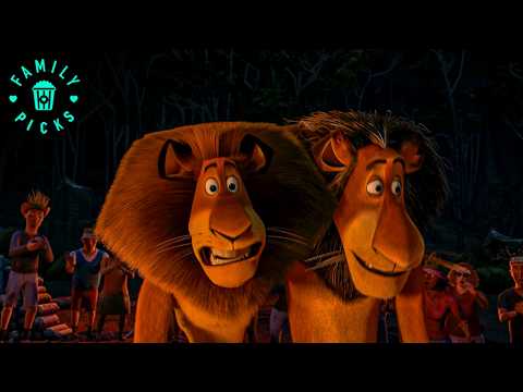 Alex and Zuba Break the Dam and Bring Water Back | Madagascar: Escape 2 Africa