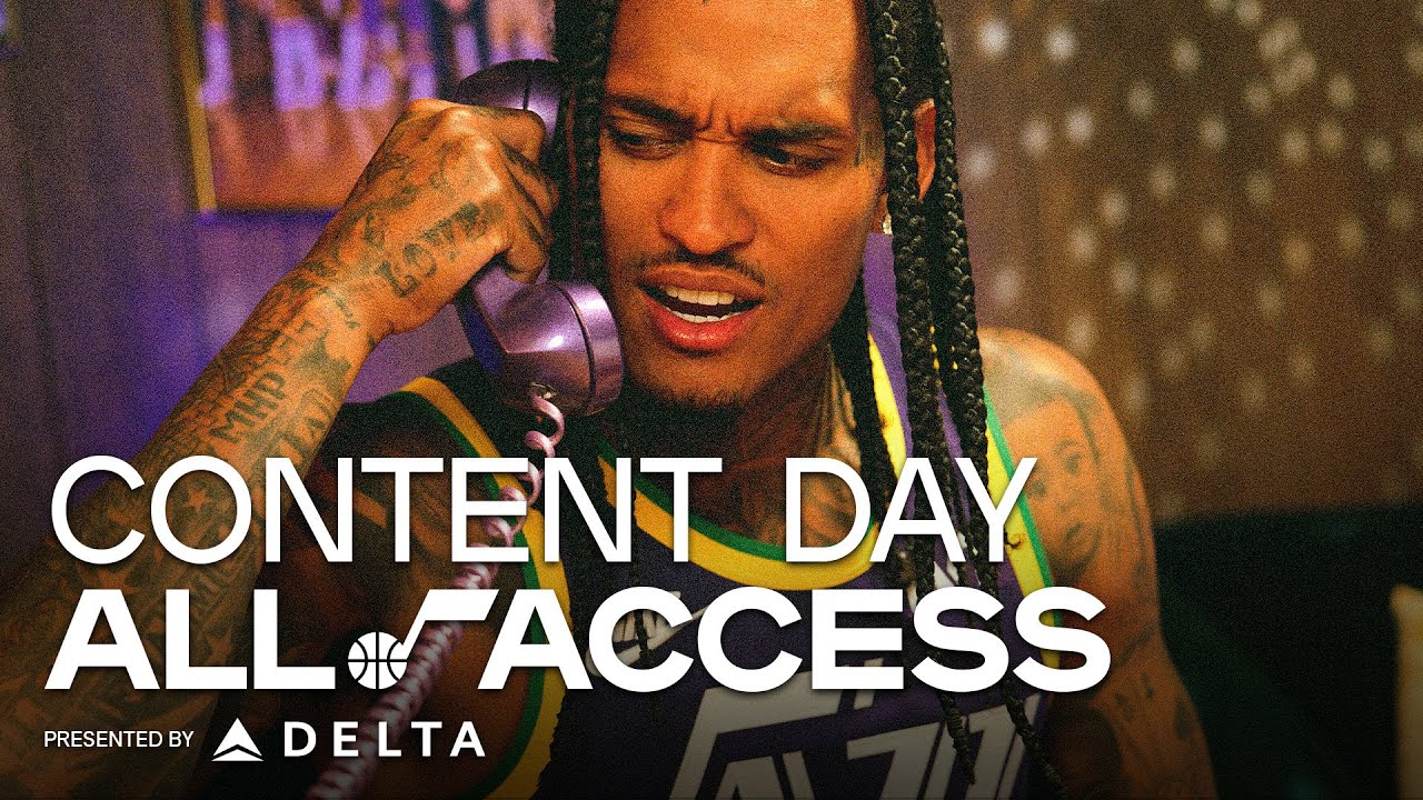 🪩 THROWBACK PHOTO SHOOT 🪩  Jazz Content Day 📸 | UTAH JAZZ #ALLACCESS Presented by Delta