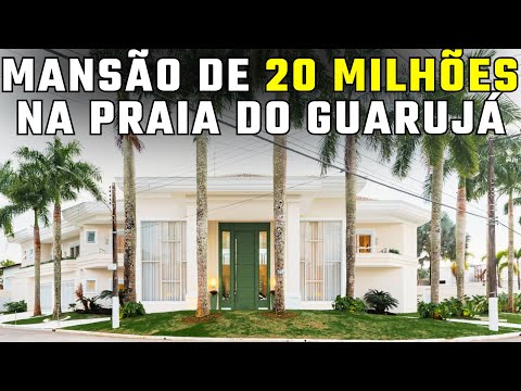 Tour of the 20 MILLION Mansion Resort in Jardim Acapulco – Guarujá/SP