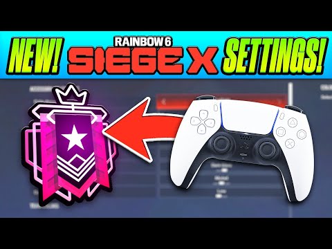 *BEST* Console Settings & Sensitivity For SIEGE X - Rainbow Six Siege Ultimate Guide