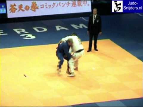 Judo 2009 Rotterdam: Padar (EST) - Toelzer (GER) [+100kg].
