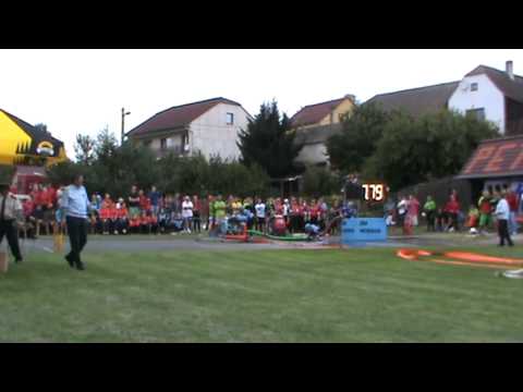 Nevcehle 27.8.2011 Petrovice 15,56 rekord Extraligy ČR v p.ú.