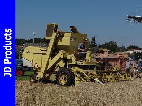 Claeys M103/Graan dorsen/Grain hervest/Getreideernte/Oltimershow/Hulshorst/2015