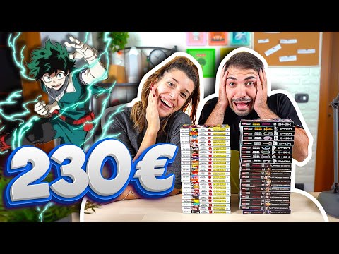 I SPEND €230 for 50 MANGA - SURPRISE for Mirko 🤩