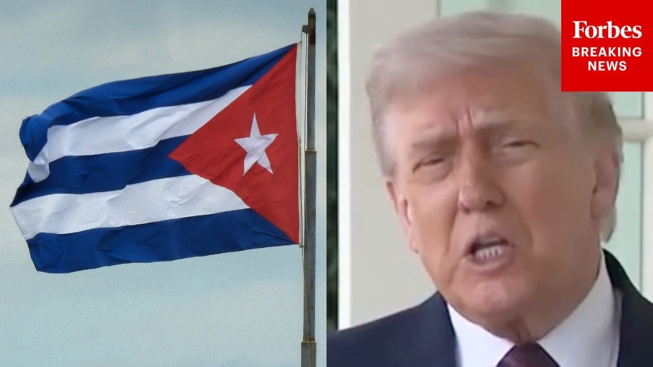 Video | Trump: U.S. 'May Stop By Cuba' After Military Activity In Iran Is Complete