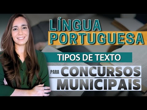 PORTUGUESE FOR COMPETITIONS: TYPES OF TEXT