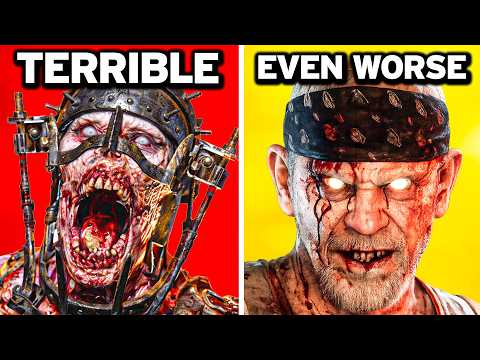 20 Worst ZOMBIES Maps in Call of Duty History... They Sucked and You Know it