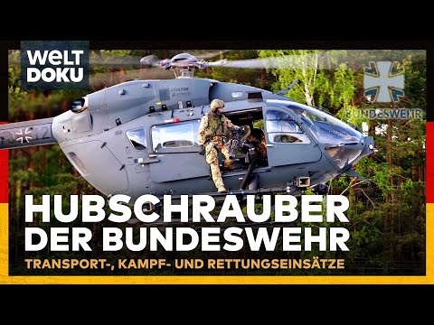 MILITÄRHUBSCHRAUBER DER BUNDESWEHR - Spitzentechnik im Lufteinsatz  | WELT HD Doku Update