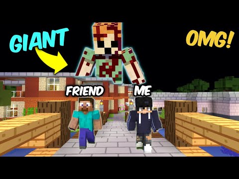 Giant Alex Captured and Haunted Our School SMP server in Minecraft
