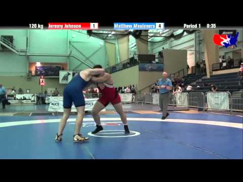 Jeremy Johnson vs. Matthew Meuleners at 2013 ASICS University Nationals - FS