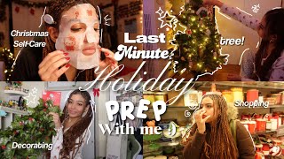 ❆ VLOGMAS: Christmas Room Makeover ❆! decorating , shopping and getting jolly 🎄🧸