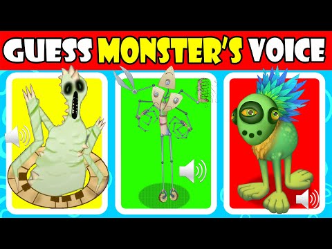 GUESS the MONSTER'S VOICE | MY SINGING MONSTERS | Mimic, Buffahorn, Rare Haunt-Ha, Maxillaphone