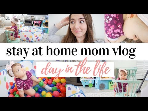 DAY IN THE LIFE OF A STAY AT HOME MOM 2019 | 15 MONTH OLD TODDLER Video