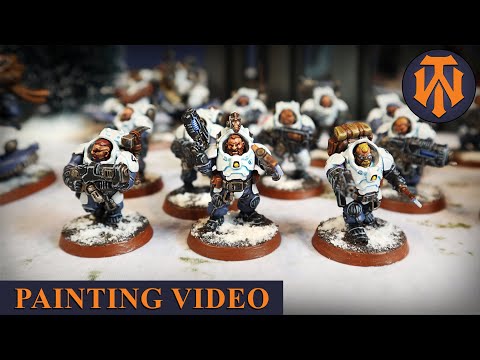 How to paint Leagues of Votann Winter Camo in an Easy Way, Painting Tutorial
