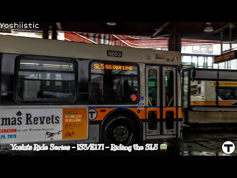 Traffic Jam! | Yoshi's Ride Series {S3-E17} - Riding the SL5 🚌 - {MBTA}