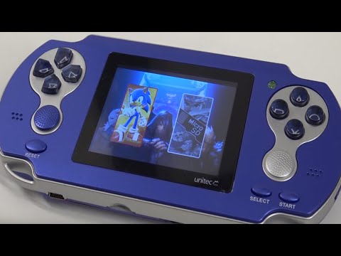 blue mars handheld game console