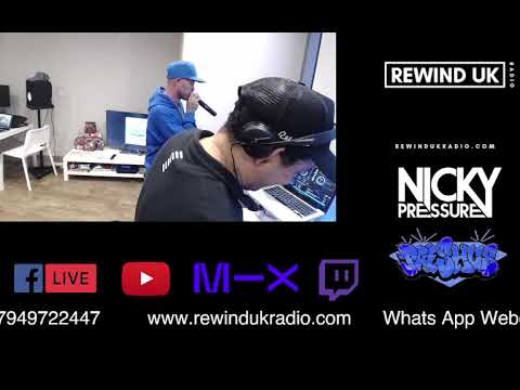 Nicky Pressure & Mc Preshus  (Rewind UK Radio 2021 10 13)