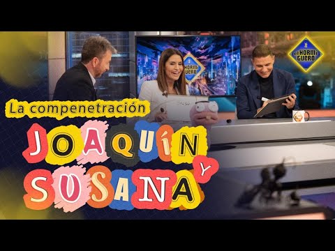 Joaquín Sánchez y Susana Saborido "compenetrados" - El Hormiguero