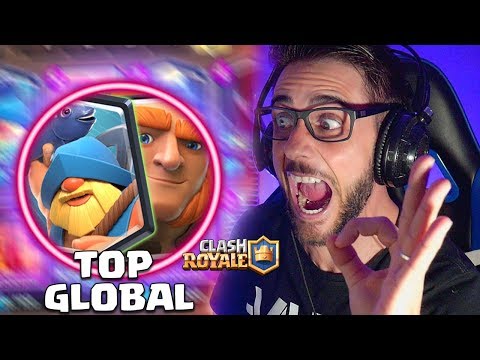 DECK TOP GLOBAL DA C!@#$ NO CLASH ROYALE