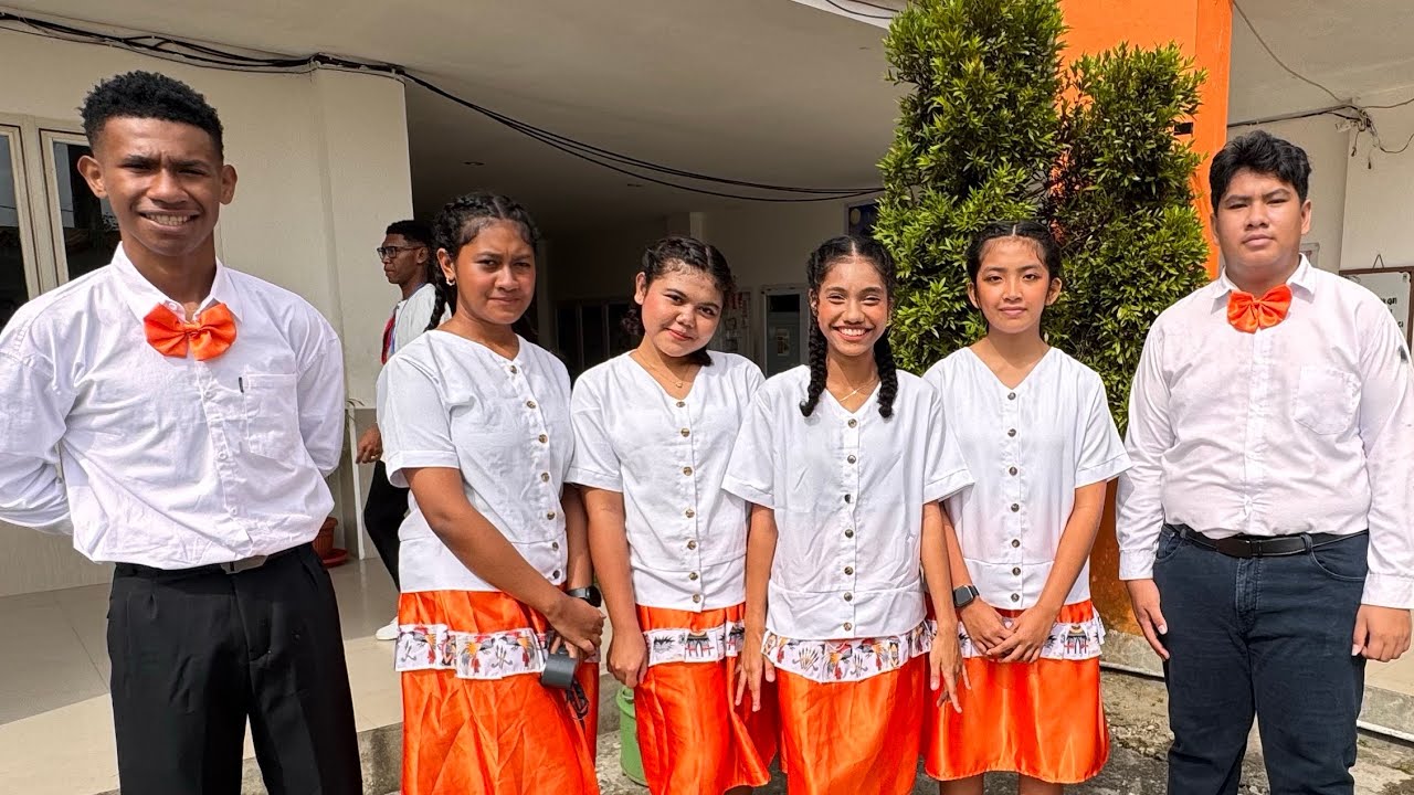 Tarian Yospan #tarianpapua SMA KRISTEN SHINING STARS TIMIKA