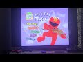 Sesame Street Elmo S World Let S Play Music 2010 Dvd Menu Walk Through