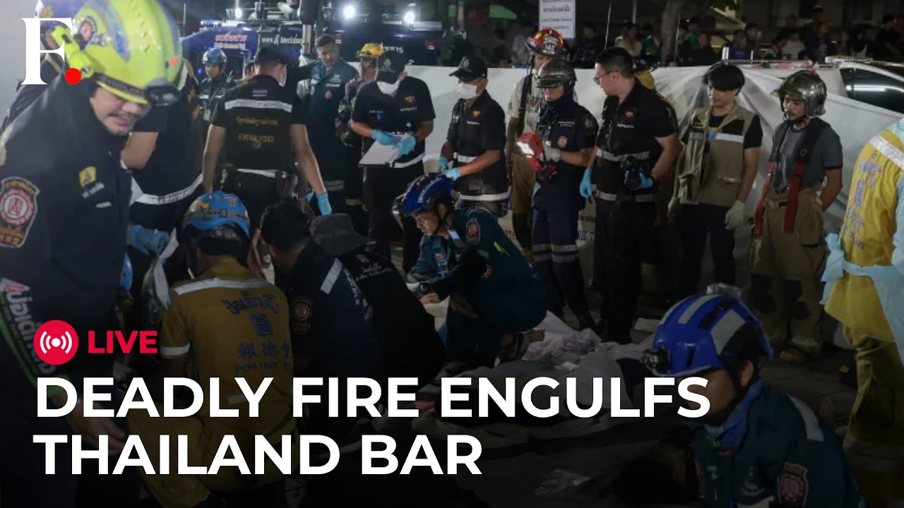 Bangkok Fire Horror LIVE: 27 Killed As Fire Engulfs Bangkok Bar | Thailand