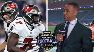 Leonard Fournette loves Brady's competitiveness | Peacock Sunday Night Football Final | NBC Sports