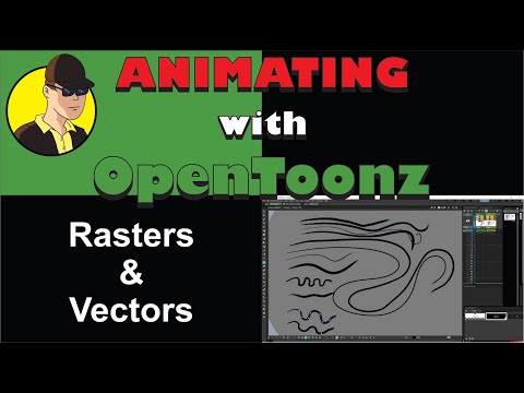 Animating with OpenToonz Tutorial - Rasters & Vectors
