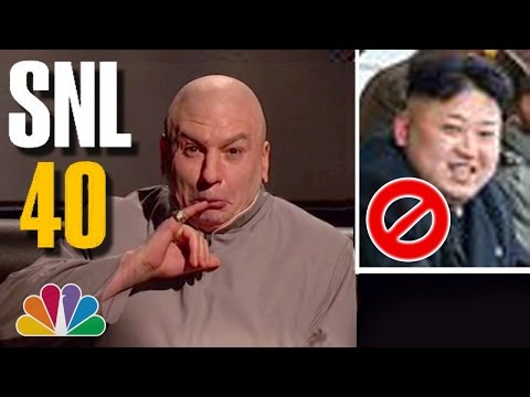 Dr Evil SNL 2014 Dr. Evil Mike Myers Austin Powers Saturday Night Live Sony North Korea 12/20/2014