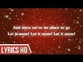 Let it Snow! Let it Snow! Let it Snow! - Blake Shelton ( Lyric Video)