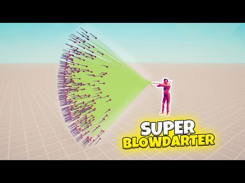 SUPER BLOWDARTER VS EVERY FACTION | TABS MODDED GAMEPLAY